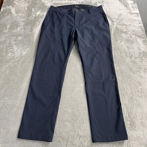 Proof Nomad Pant Straight Pants Mens 36x32 Blue Stretch Chino Casual Performance